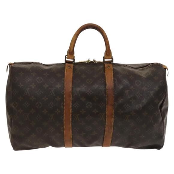 LOUIS VUITTON Monogram Keepall 50 Boston Bag M41426 - Picture 2 of 16